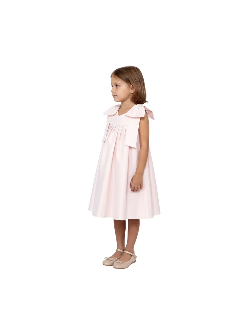 D'Daniela Satin A-Line Dress
